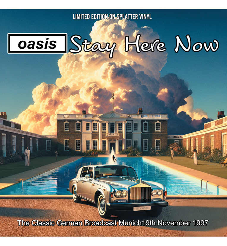 Oasis - Stay Here Now (Limited Edition Hand Numbered on Splatter Vinyl) Numbers 001 - 010