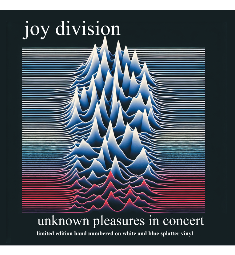 Joy Division - Unknown Pleasures In Concert (Limited Edition Hand Numbered on White & Blue Splatter Vinyl) Numbers 001 - 010