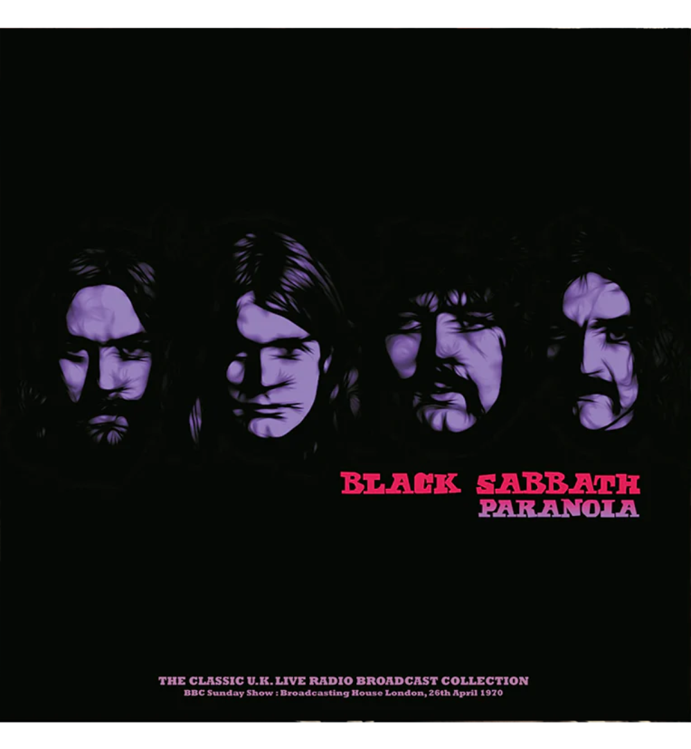 Black Sabbath - Paranoia - BBC Sunday Show, London 1970 (Limited Edition on 180g Red Marble Vinyl)