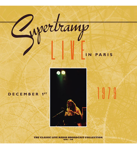 Supertramp – Live in Paris 1979 (Limited Edition Double Album on 180g Red Marble Vinyl)