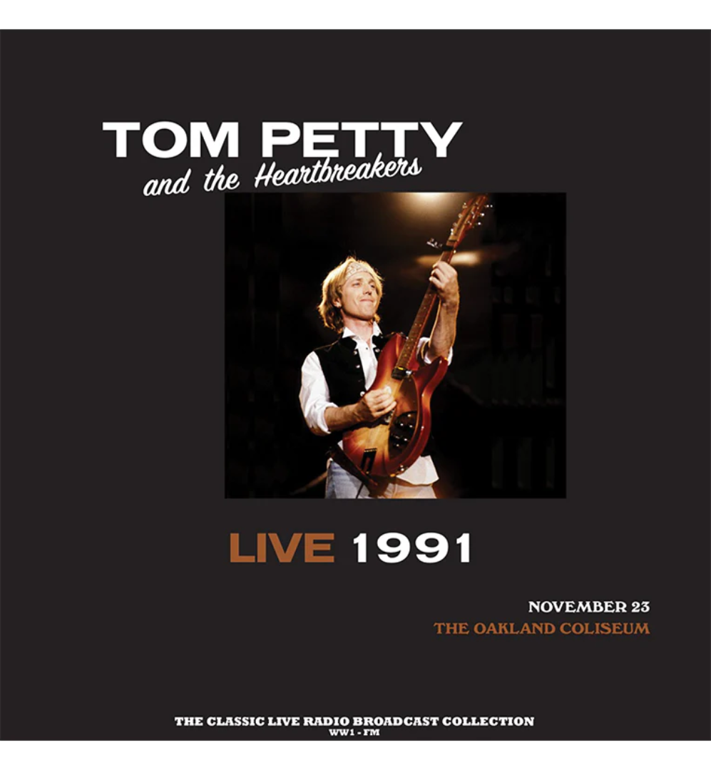 Tom Petty and the Heartbreakers – Live at the Oakland Coliseum 1991 (Limited Edition Hand Numbered on 180g Gold & Black Splatter Vinyl