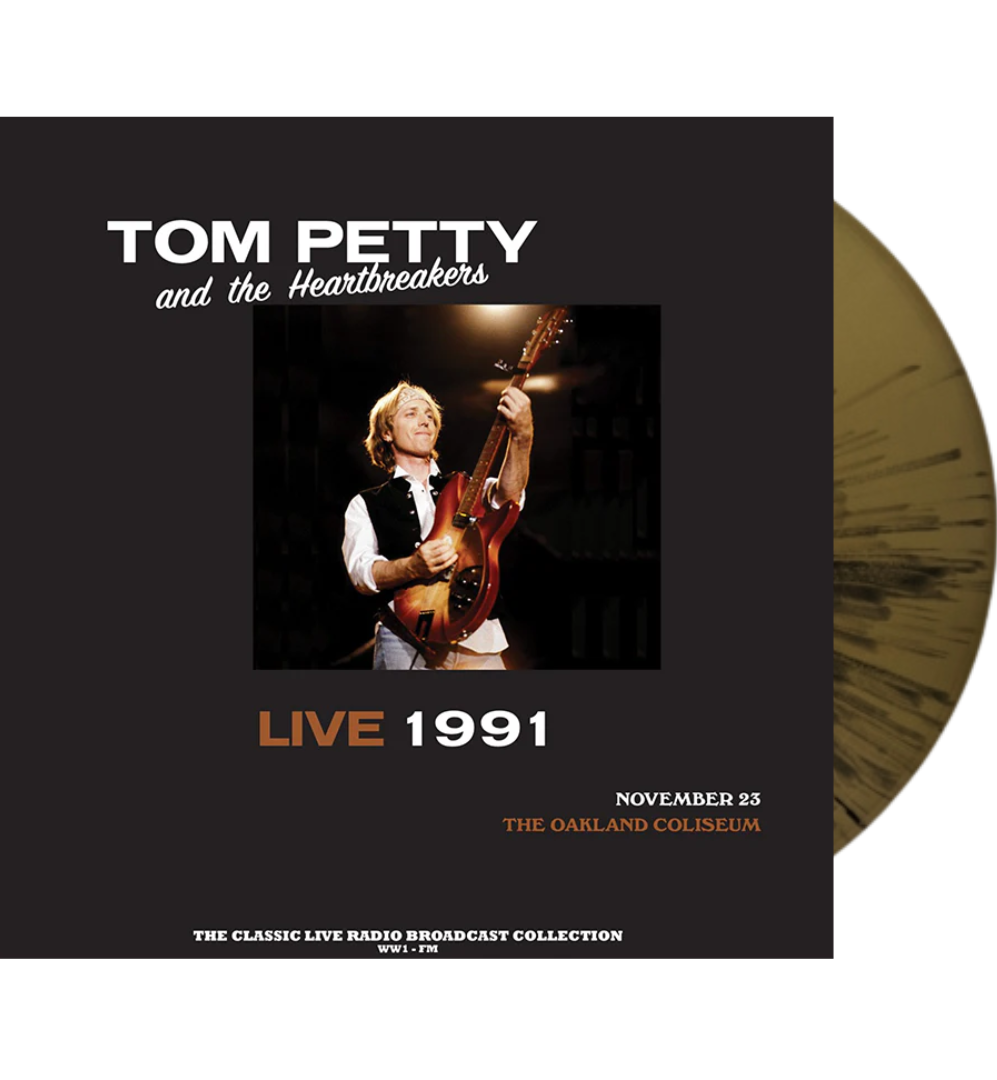 Tom Petty and the Heartbreakers – Live at the Oakland Coliseum 1991 (Limited Edition Hand Numbered on 180g Gold & Black Splatter Vinyl