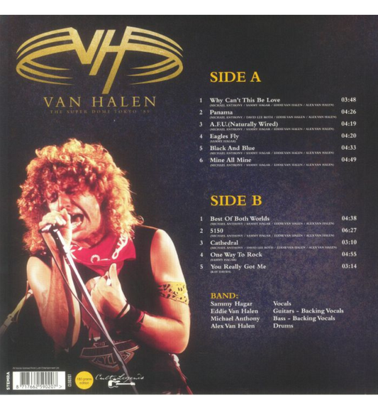 Van Halen - The Super Dome, Tokyo ‘89 (12-Inch Album on 180g Vinyl)