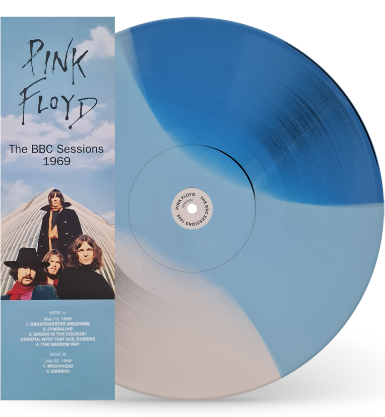 Pink Floyd – The BBC Sessions 1969 (12-Inch Album on Tri-Colour Sky Blue Vinyl)